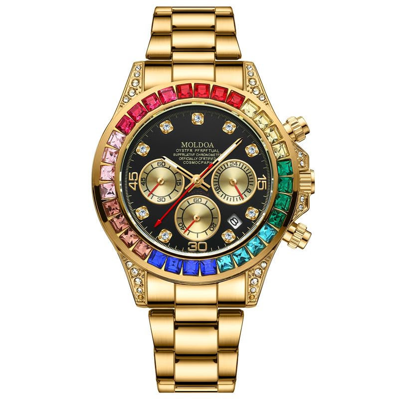 KKYOYRE 自動巻き腕時計 自動巻きウォッチ メンズ自動機械式時計 ステンレススチールウォッチ アナログ 自動巻 機械式 カジュアル腕時計 ビジネス ズリストウォッチ ウォッチ 防水 腕時計 ウォッチ 防水 夜光 日付け ステンレス 父の日 シンプルなメンズ腕時計